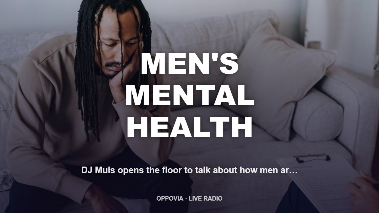 Men's mental health — radio show by DJ Muls